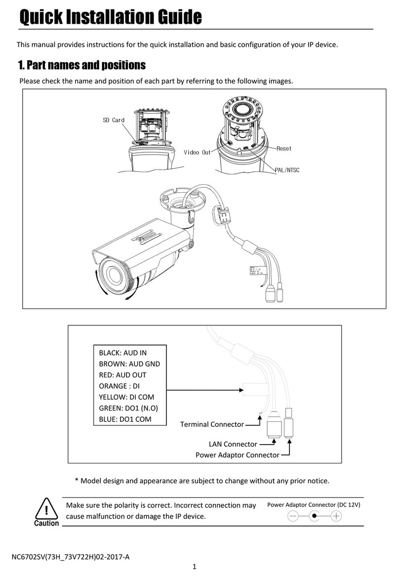 Riva RC6702SV-7311 Quick installation guide