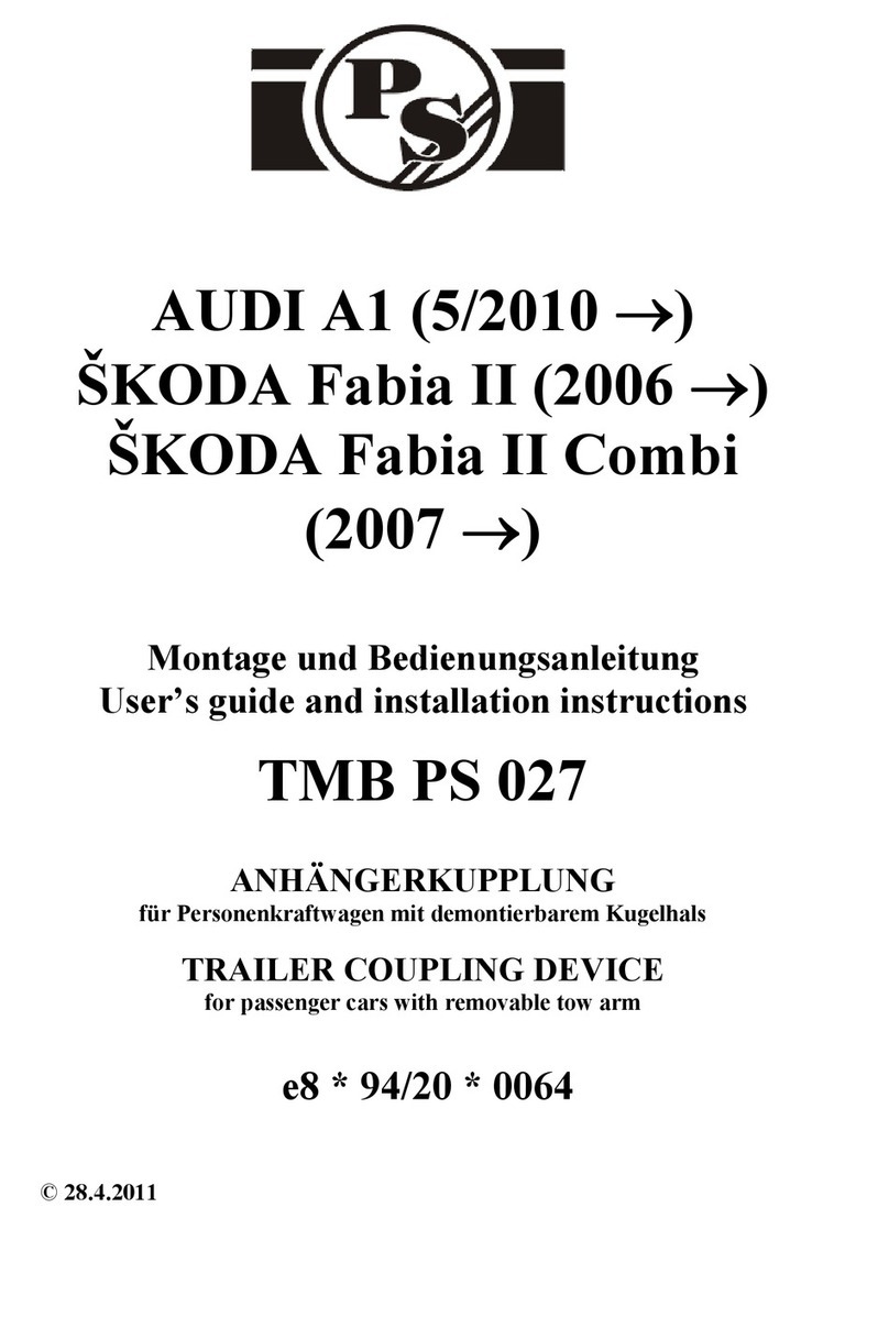 PROF SVAR TMB PS 027 User's guide and installation instructions