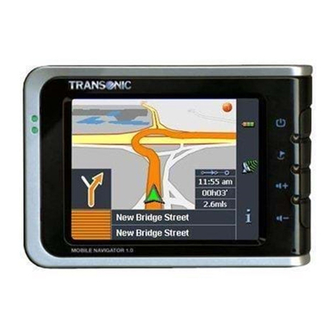 Navigon PNA Transonic 6000T User manual