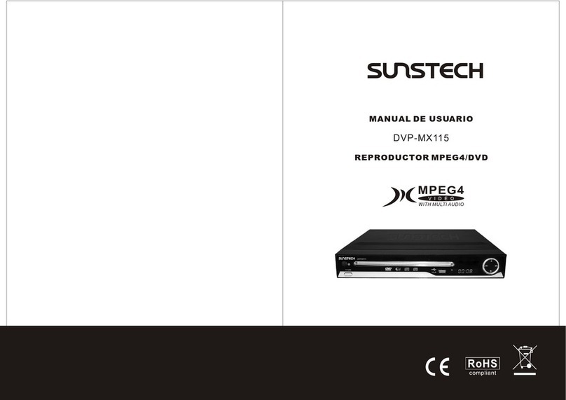 Sunstech DVP-MX115 manual