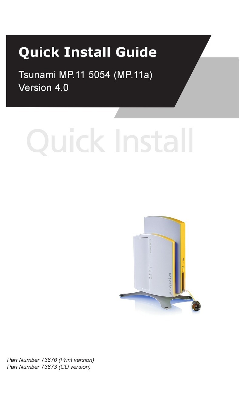 Proxim Tsunami MP.11 5054 User manual