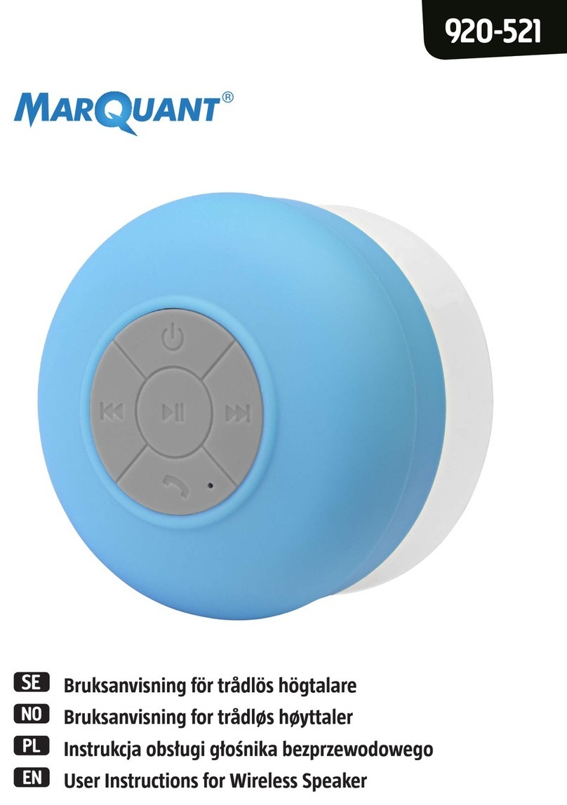 Marquant 920-521 User instructions
