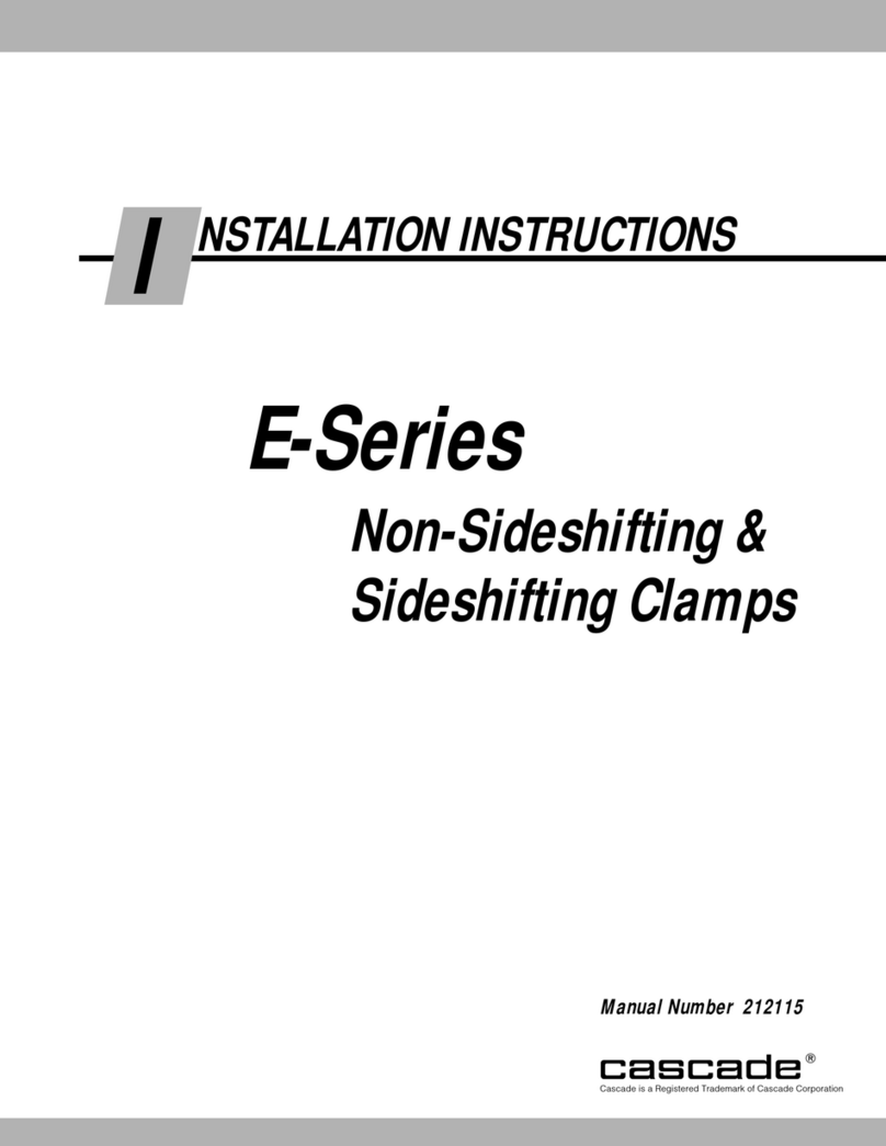 Cascade E Series installation instructions