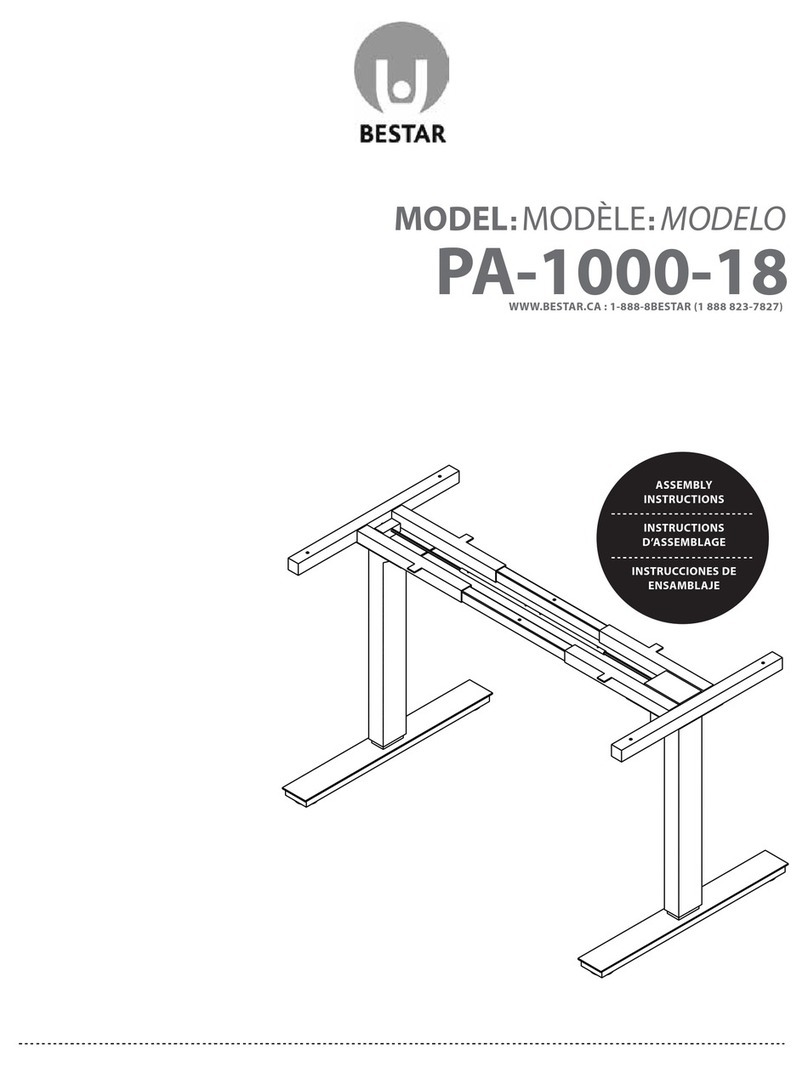 Bestar PA-1000-18 Assembly instructions