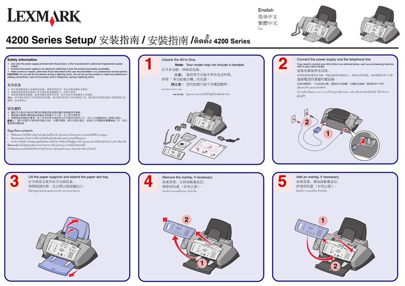 Lexmark 4200 Series Manual
