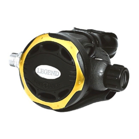 Aqua Lung Legend LX Second Stage Technical maintenance manual