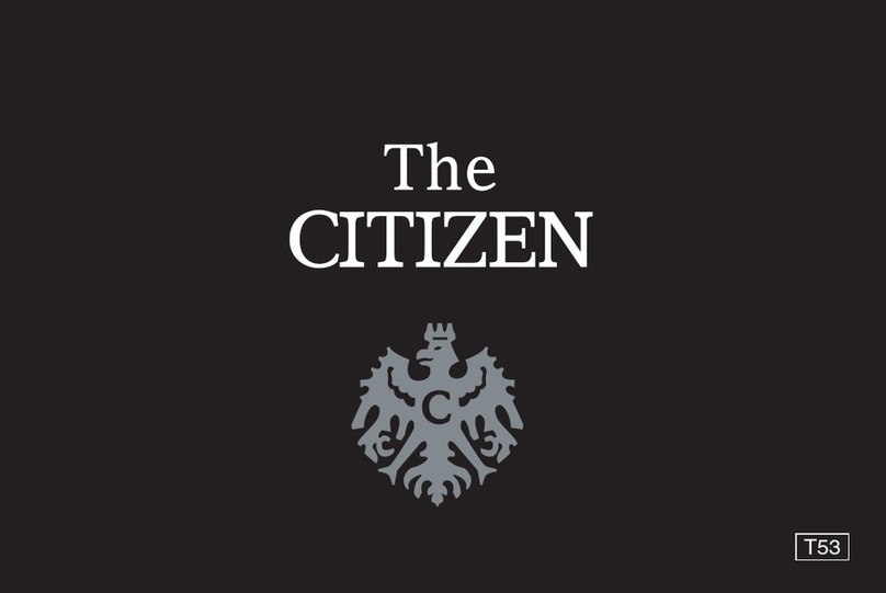 Citizen A010 User manual