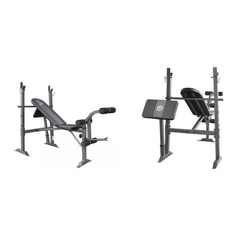 Master SIT UP BENCH MASTER Nemesis user manual