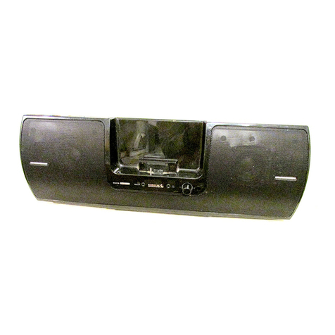 Sirius Satellite Radio SIRIUS SUBX2 User manual
