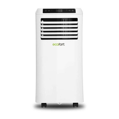 ecofort ecoQ CoolAir 8 User manual