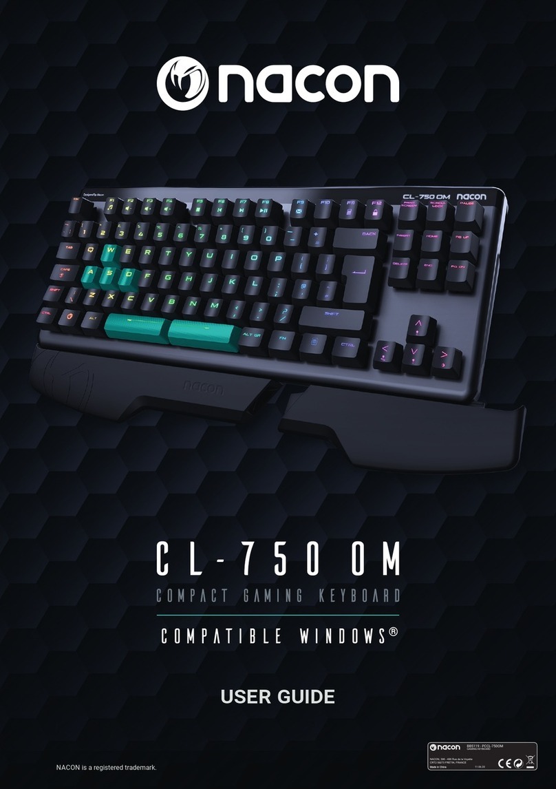 Nacon CL-750OM user guide