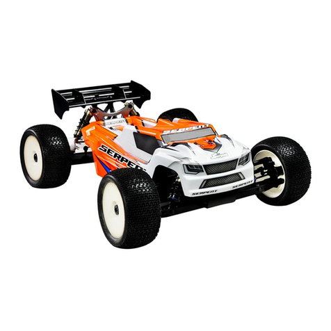 Serpent Truggy SRX8T-e User manual