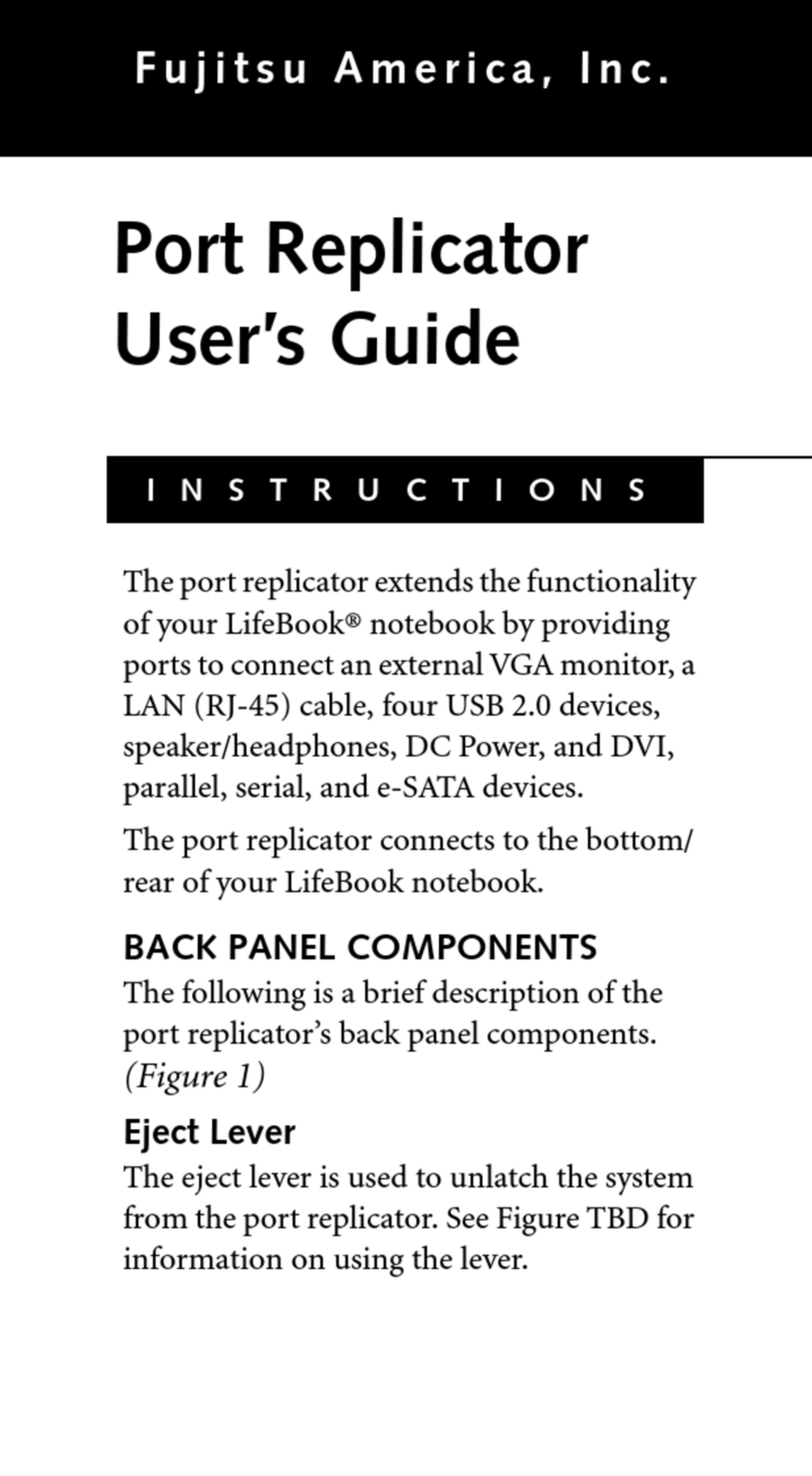 Fujitsu Lifebook P770 User manual