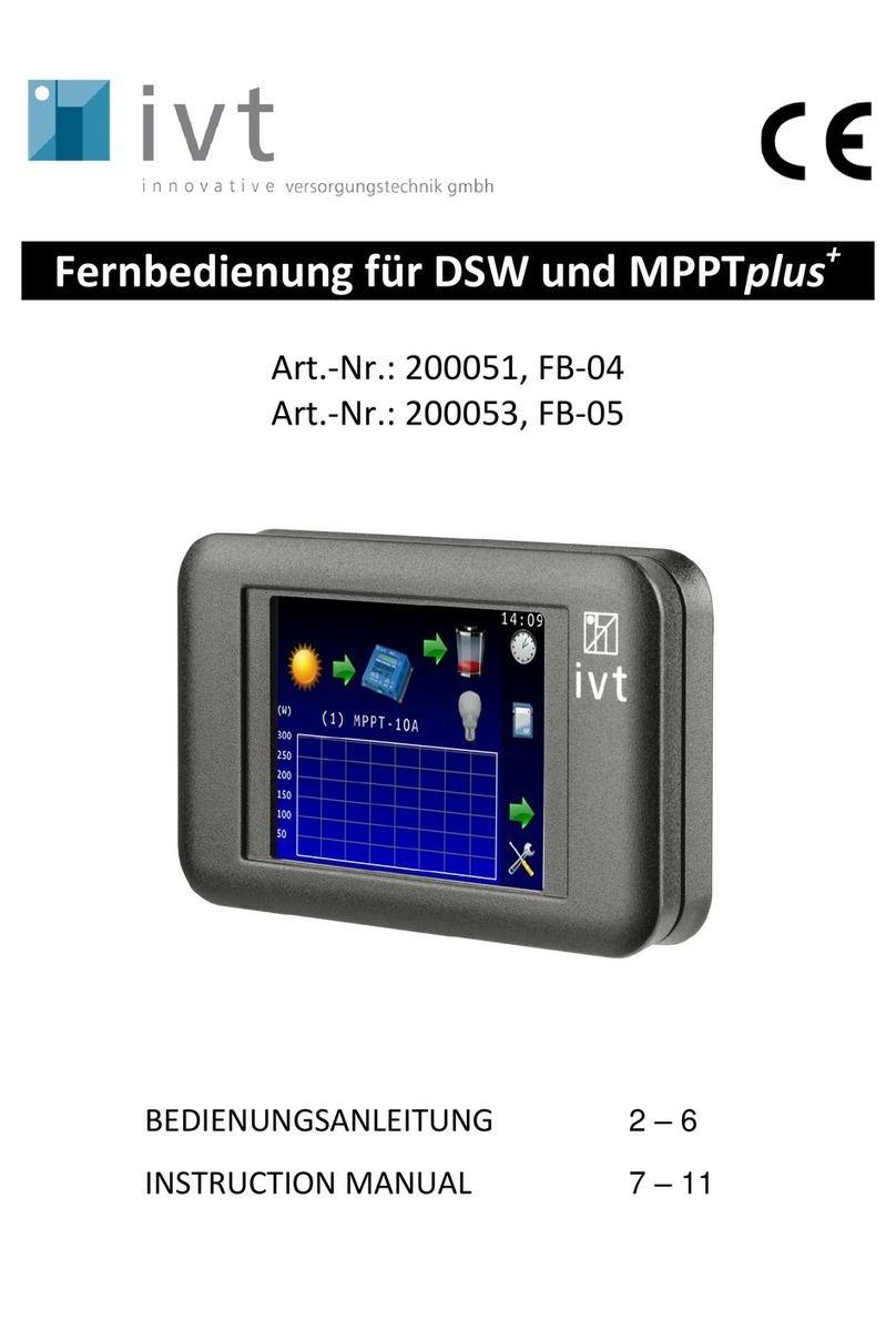 IVT FB-04 instruction manual IVT FB-04 instruction manual