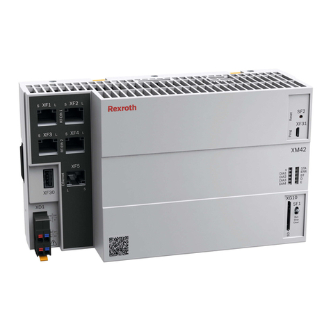 Bosch Rexroth IndraControl XM42 operating instructions