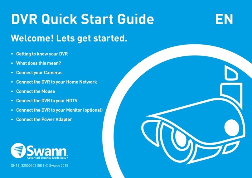 Swann QH16 User manual