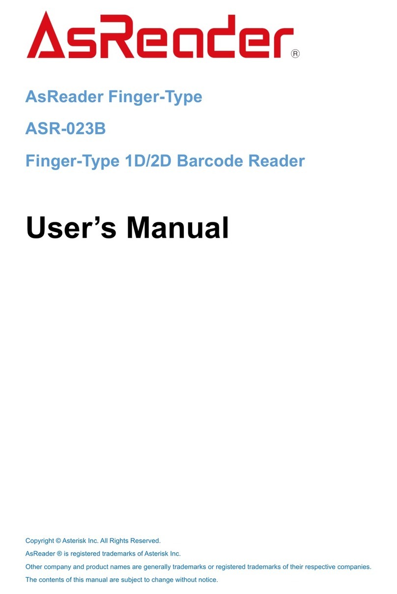 AsReader ASR-023B User manual