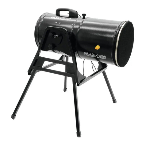 EuroLite FOAM 1200 user manual