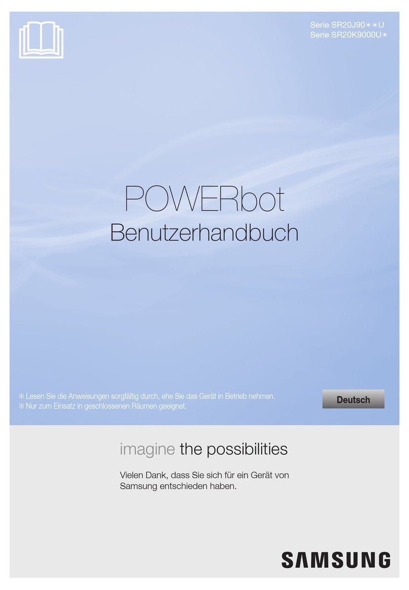 Samsung POWERbot  SR20J90 U Series User manual