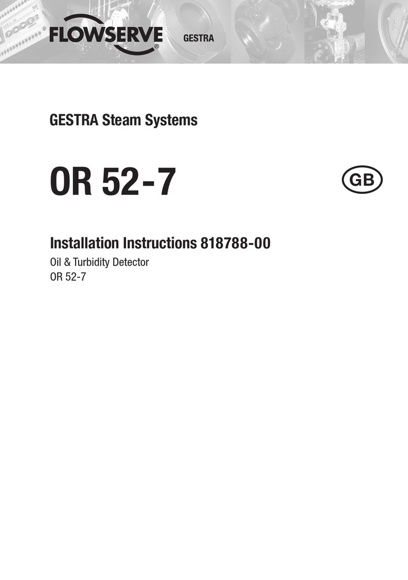 Flowserve GESTRA OR 52-7 User manual