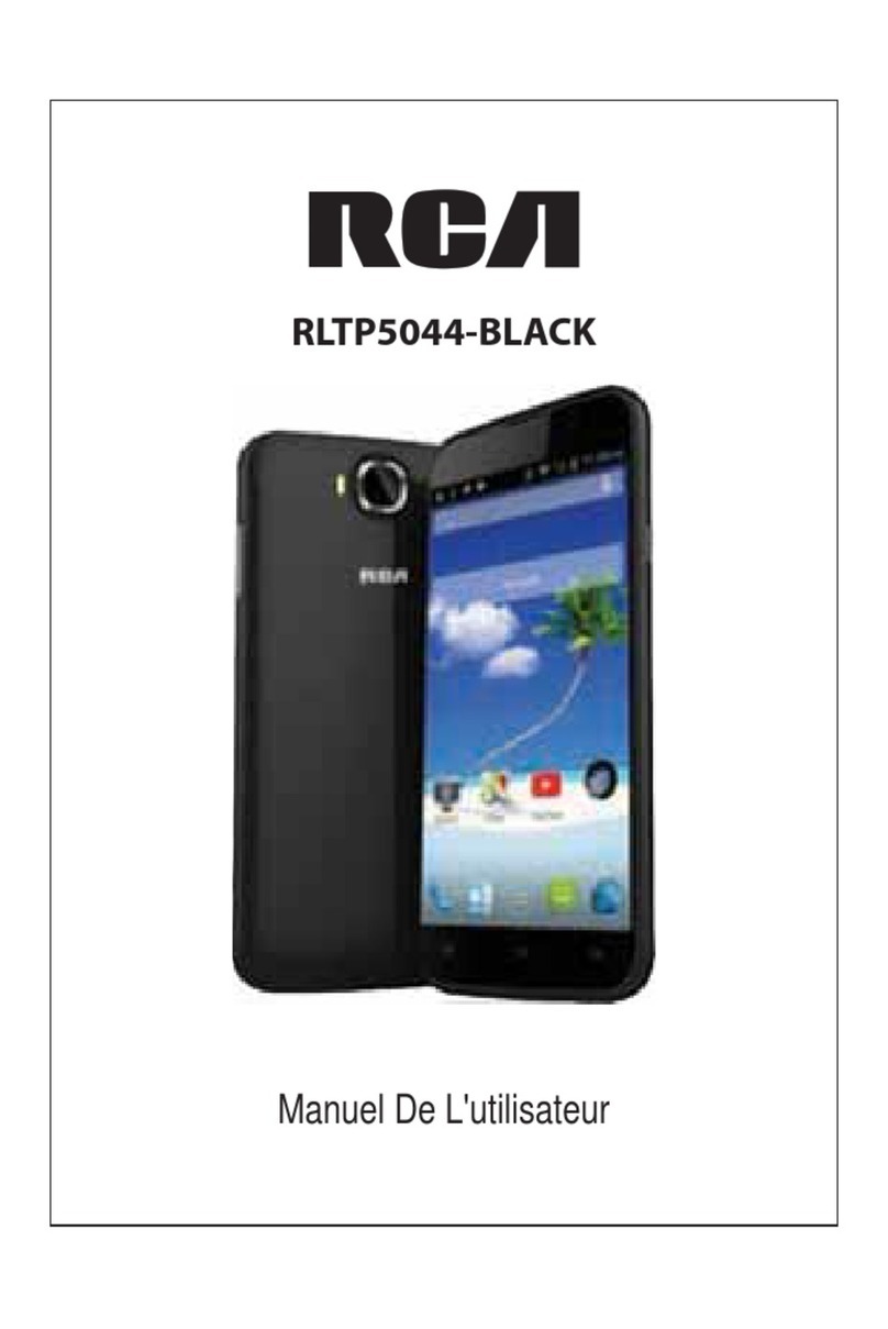 RCA RLTP5044-BLACK User manual