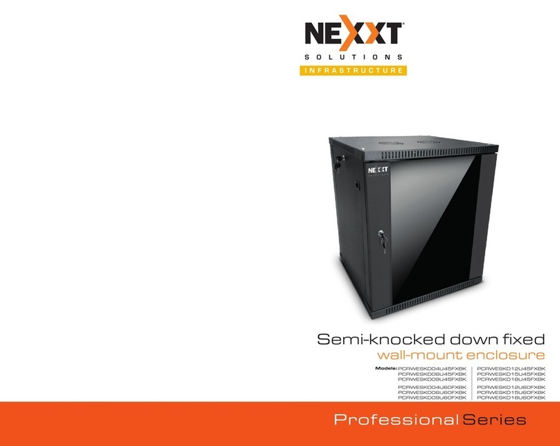 Nexxt PCRWESKD04U45FXBK manual