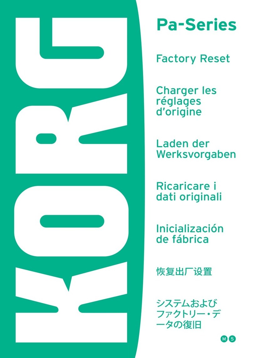 Korg PA Series Guide