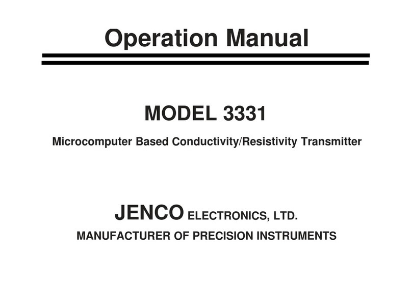 JENCO 3331 User manual