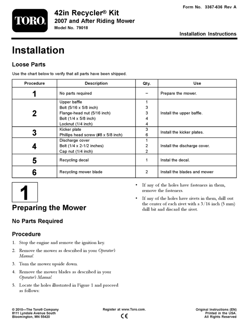 Toro 79018 User manual