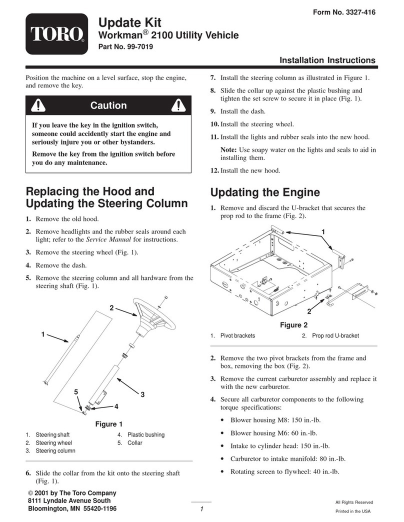 Toro 99-7019 User manual