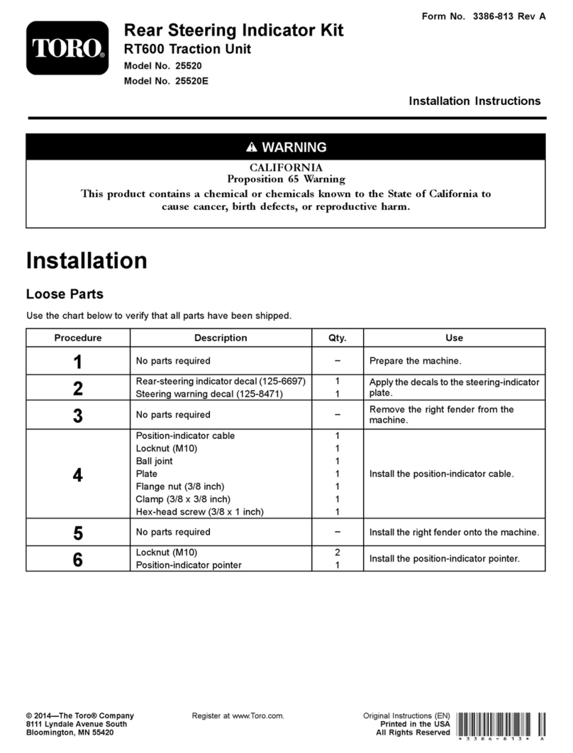 Toro 25520 installation instructions