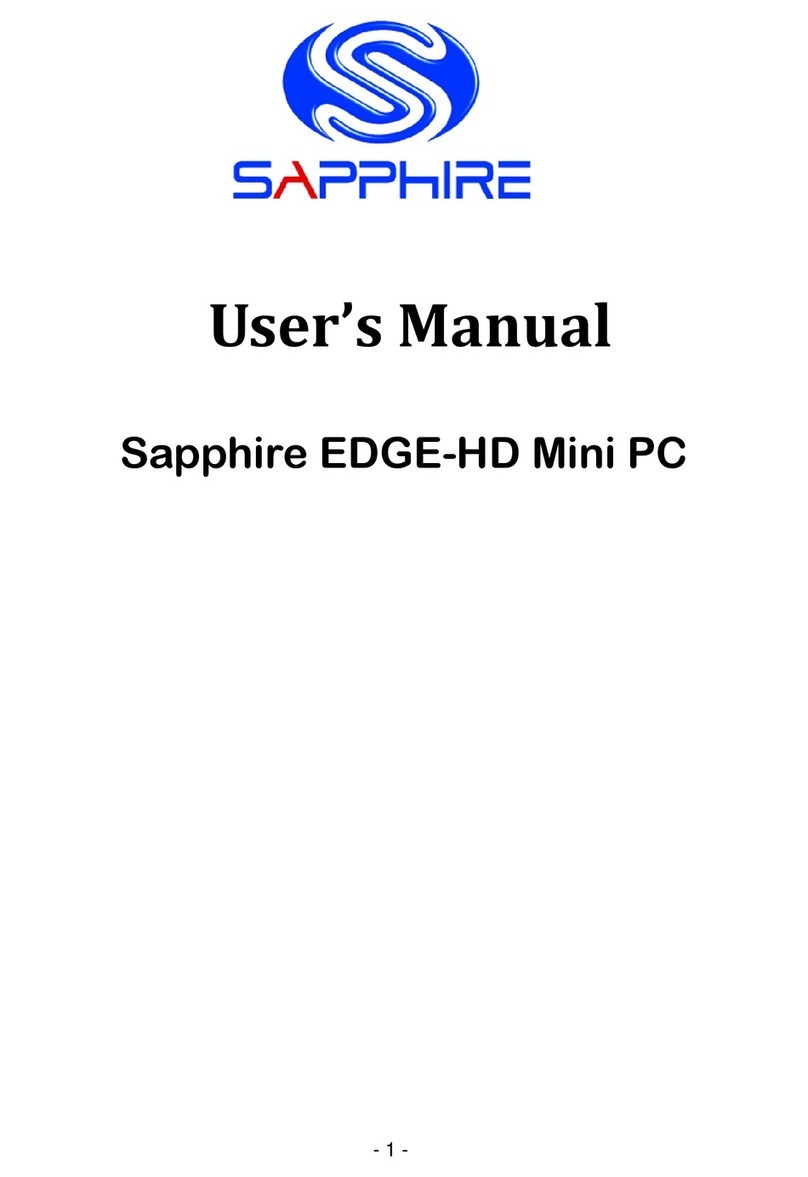 Sapphire Audio EDGE-HD user manual