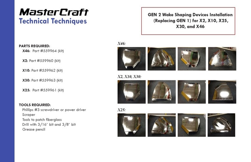 MasterCraft GEN 2 instructions