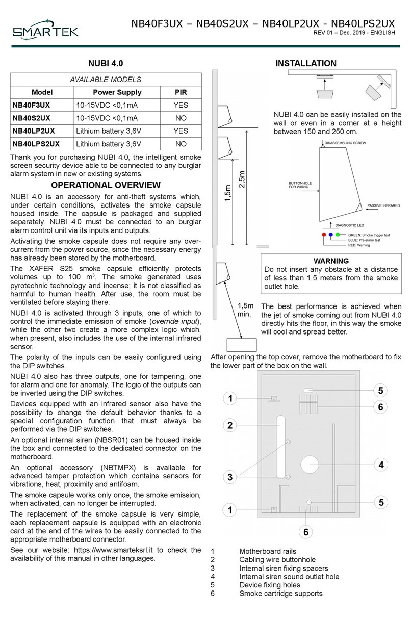 Smartek NB40F3UX quick start guide
