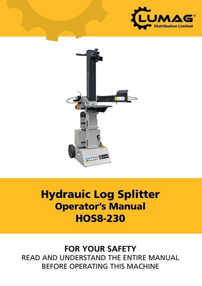 Lumag HOS8-230 Operator's manual