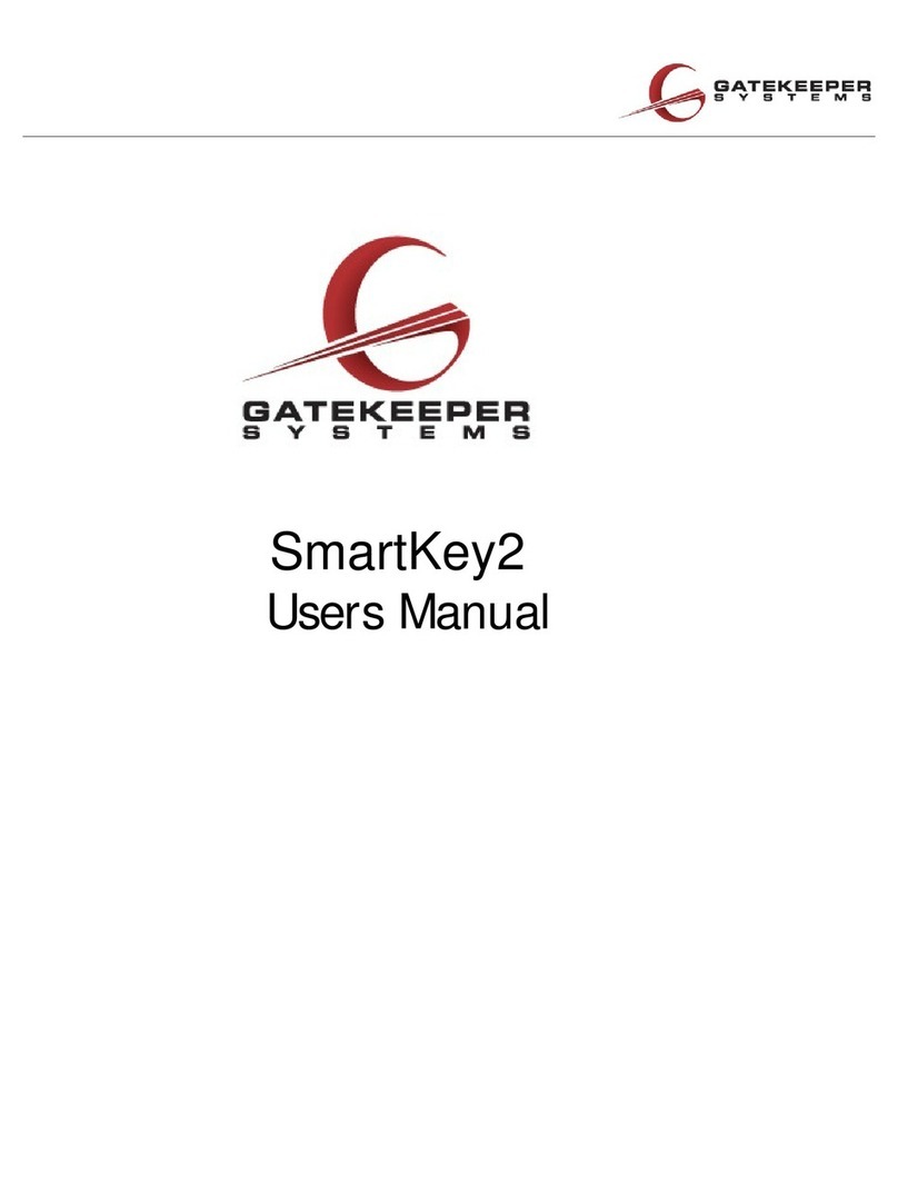 Gatekeeper Systems SmartKey2 User manual