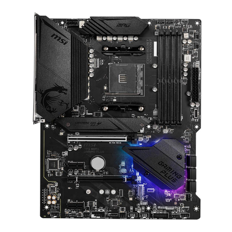 MSI MPG B550 GAMING CARBON WIFI quick start