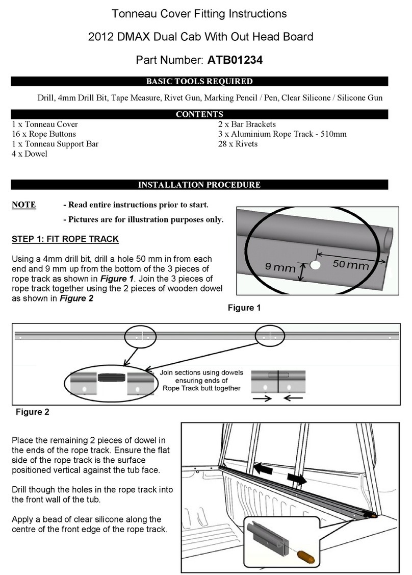 AUSSIE TONNEAU ATB01234 User manual AUSSIE TONNEAU ATB01234 User manual