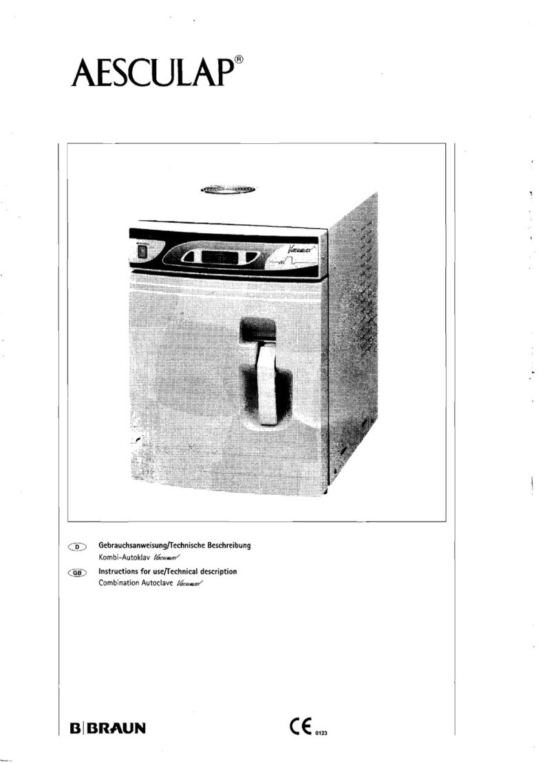 Braun AESCULAP Vacumax Manual