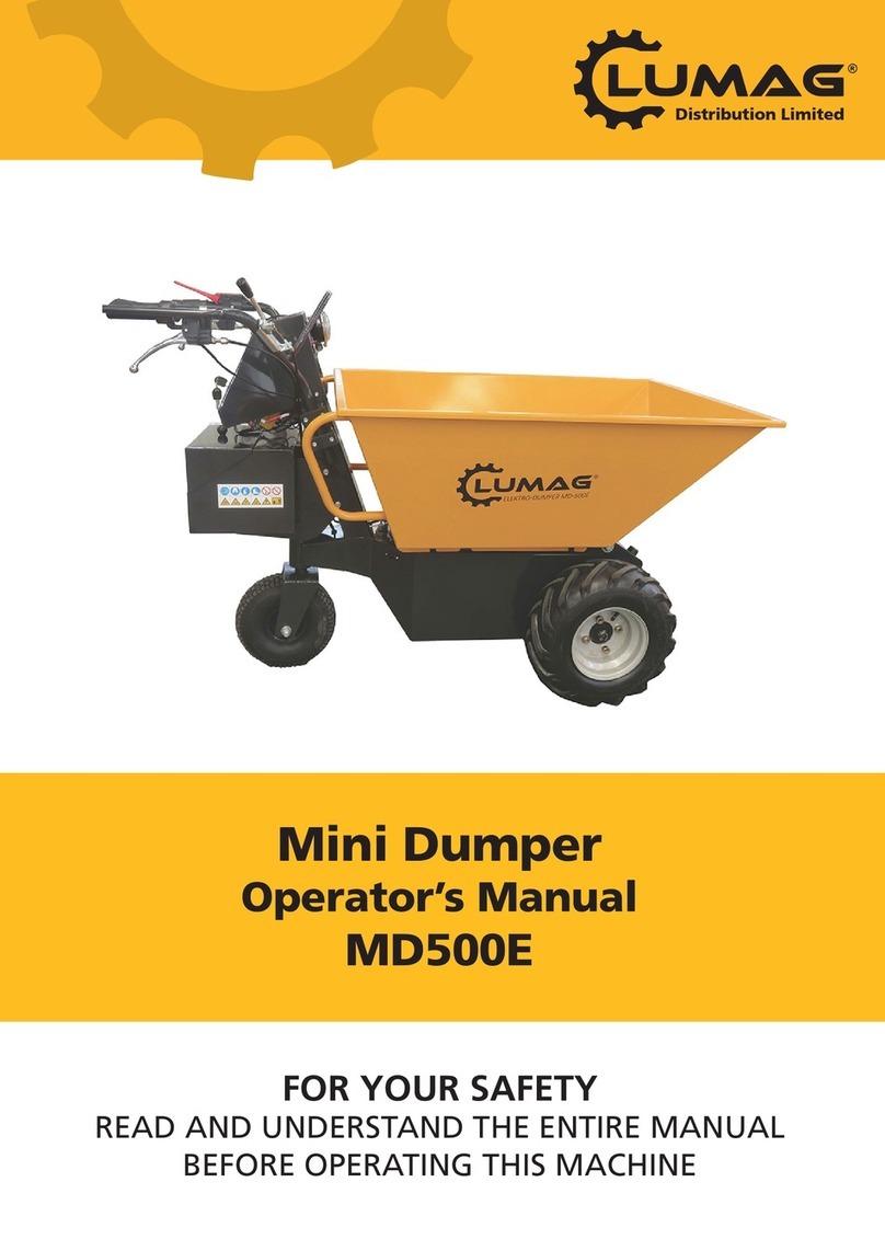 Lumag MD500E Operator's manual