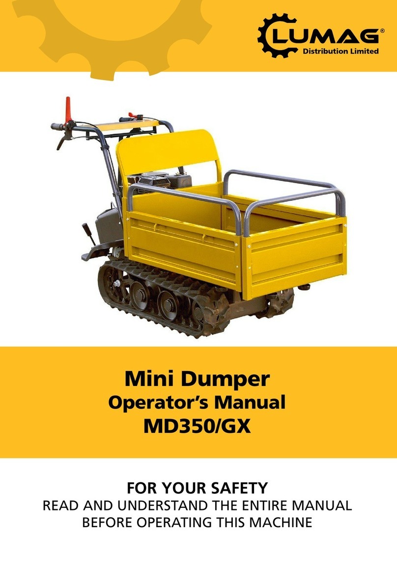 Lumag MD350/GX Operator's manual