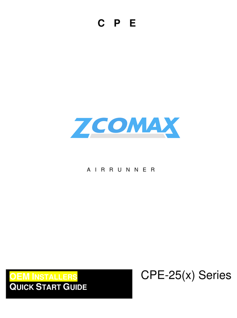 ZComax AIRRUNNER CPE-2 Series User manual