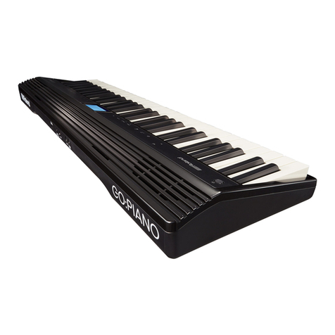 Roland GO:PIANO User manual