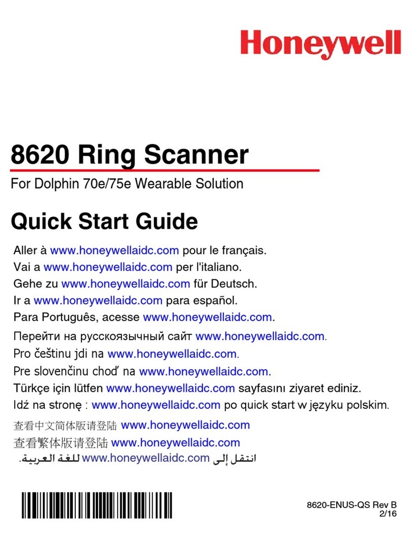 Honeywell 8620 User manual Honeywell 8620 User manual