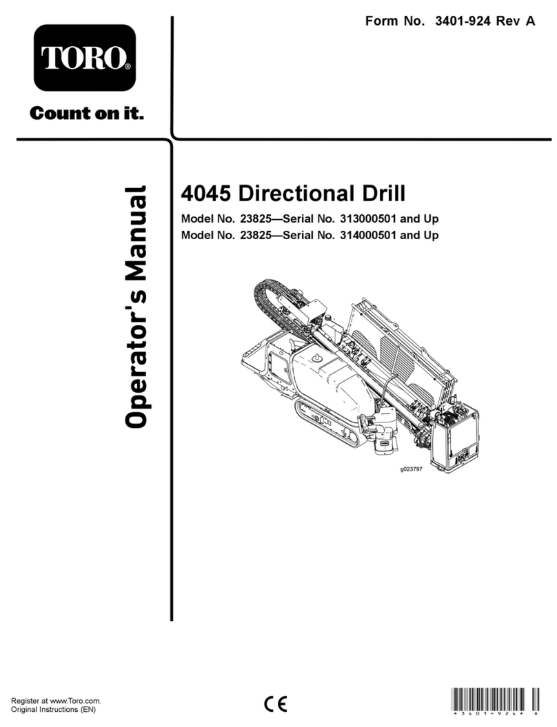 Toro 4045 Operator's manual
