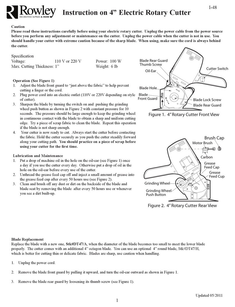 Rowley DT47 instructions Rowley DT47 instructions