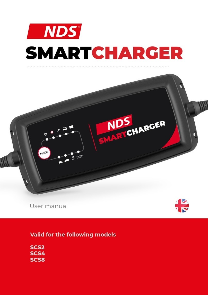 NDS SMARTCHARGER SCS2 user manual