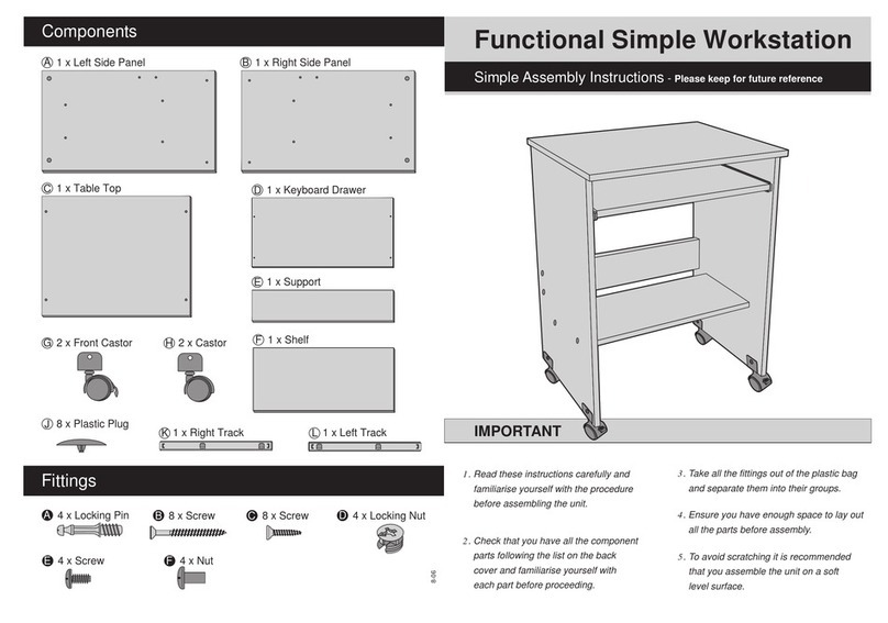 Argos Functional Simple Workstation Simple Assembly Instructions Argos Functional Simple Workstation Simple Assembly Instructions