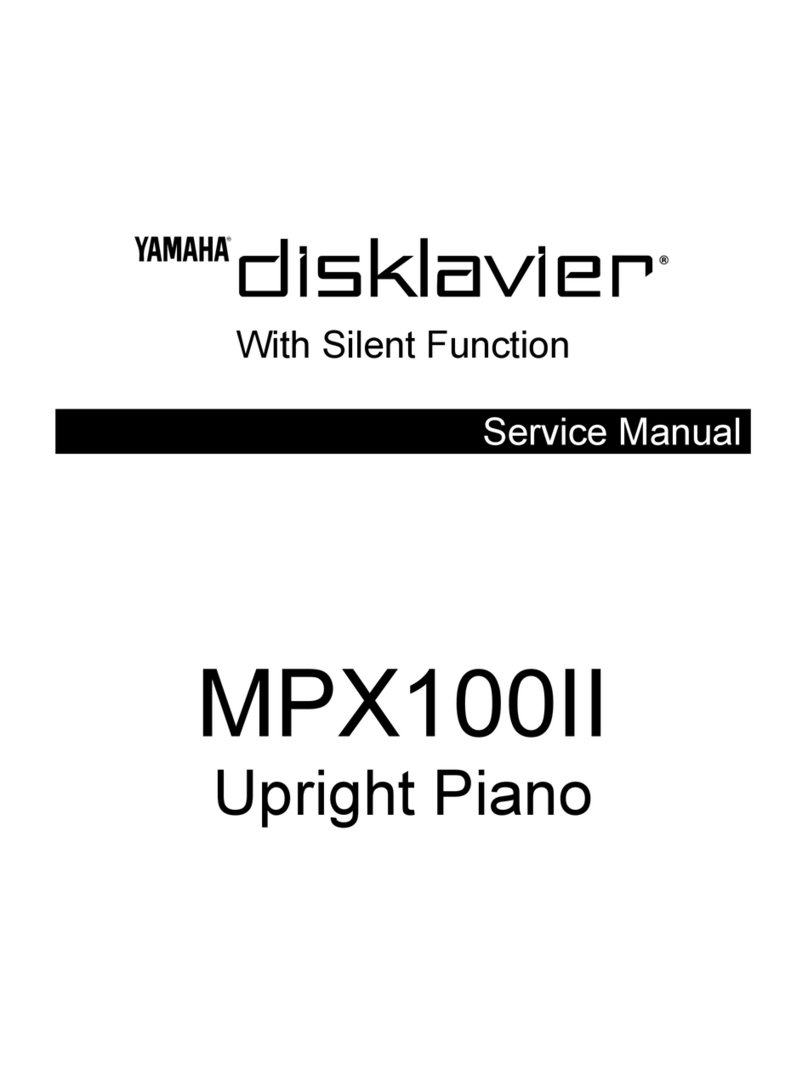Yamaha Disklavier Silent Series Service manual