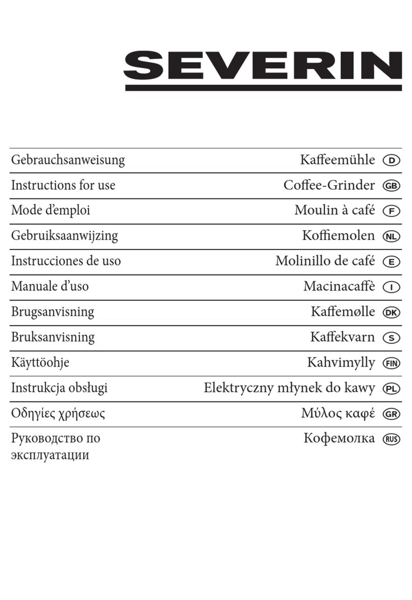 SEVERIN KM-3874 User manual
